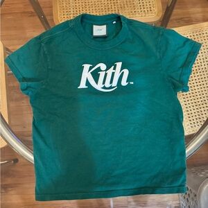Kith Teal Logo Tee